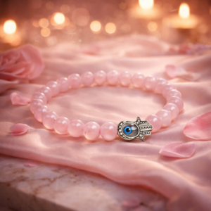 Love Attraction with Evil Eye Hamsa Bracelet
