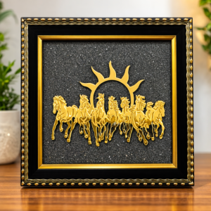 7 HORSES PYRITE FRAME